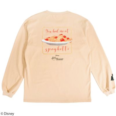【Disney】わんわん物語/ロングスリーブTシャツ(PONEYCOMB TOKYO)
