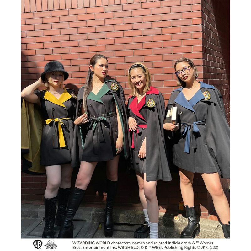 Harry Potter】ホグワーツワッペン付きケープワンピース(4GEEKs by