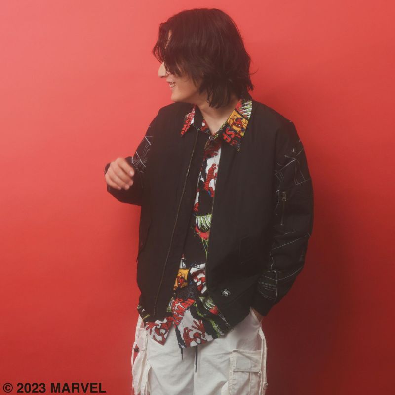 MA1 スパイダーマン　アウター　ブルゾン　ジャケット 000000014211-02-l.jpg?t=