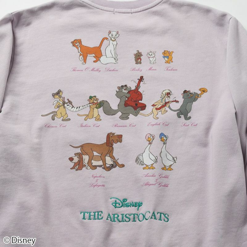 KRY 「DENANI」 ねこCAT 紫 パープル スウェット（Catndy） 