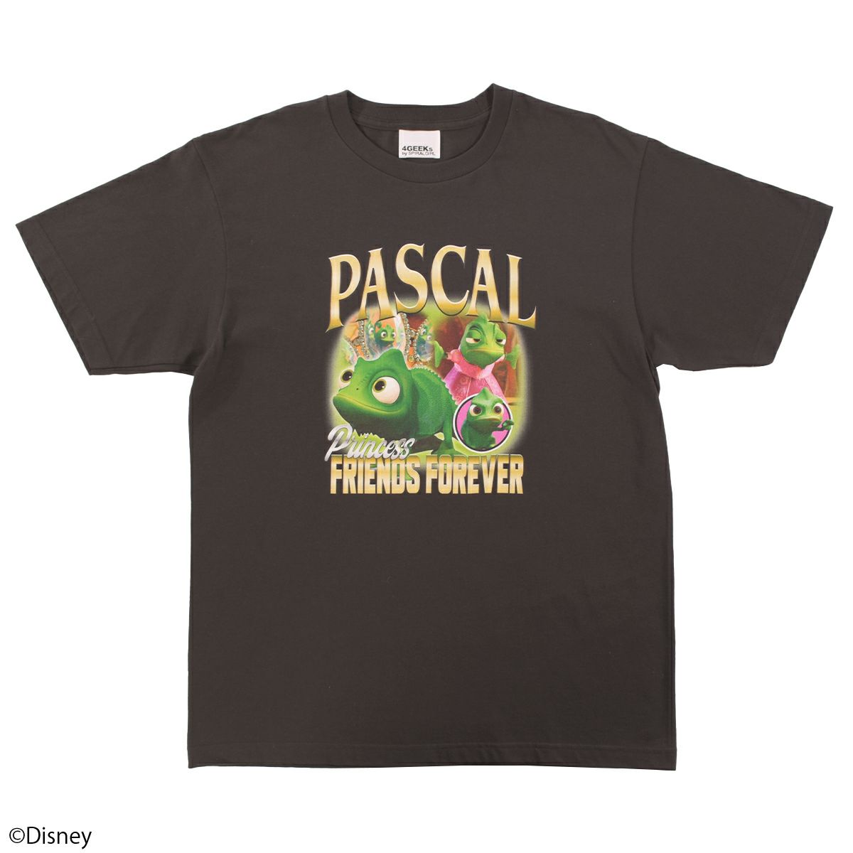 Disney】ラプンツェル/パスカル/ヴィンテージ風アートTシャツ(4GEEKs 