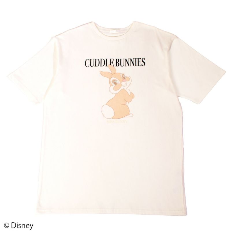 Disney】バンビ/グラフィックプリントビッグTシャツ(MIIA