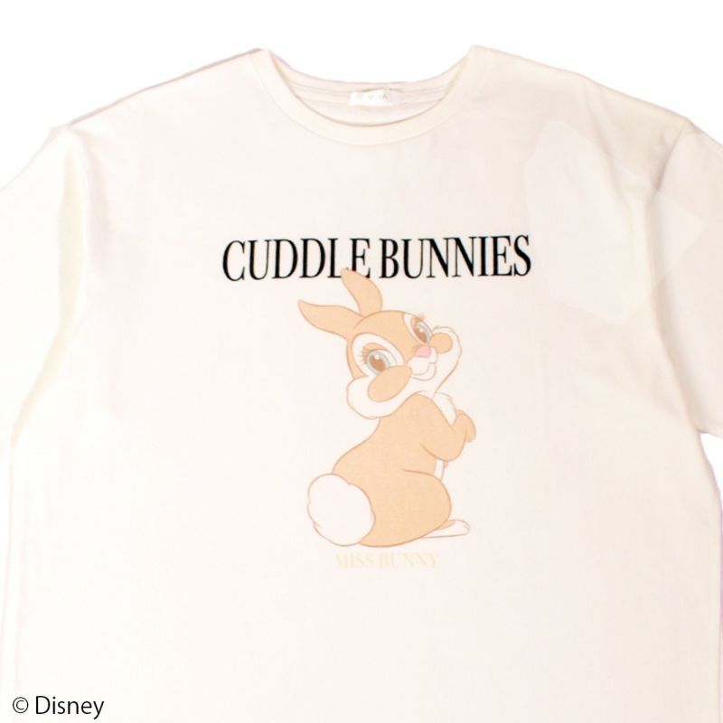 Disney】バンビ/グラフィックプリントビッグTシャツ(MIIA