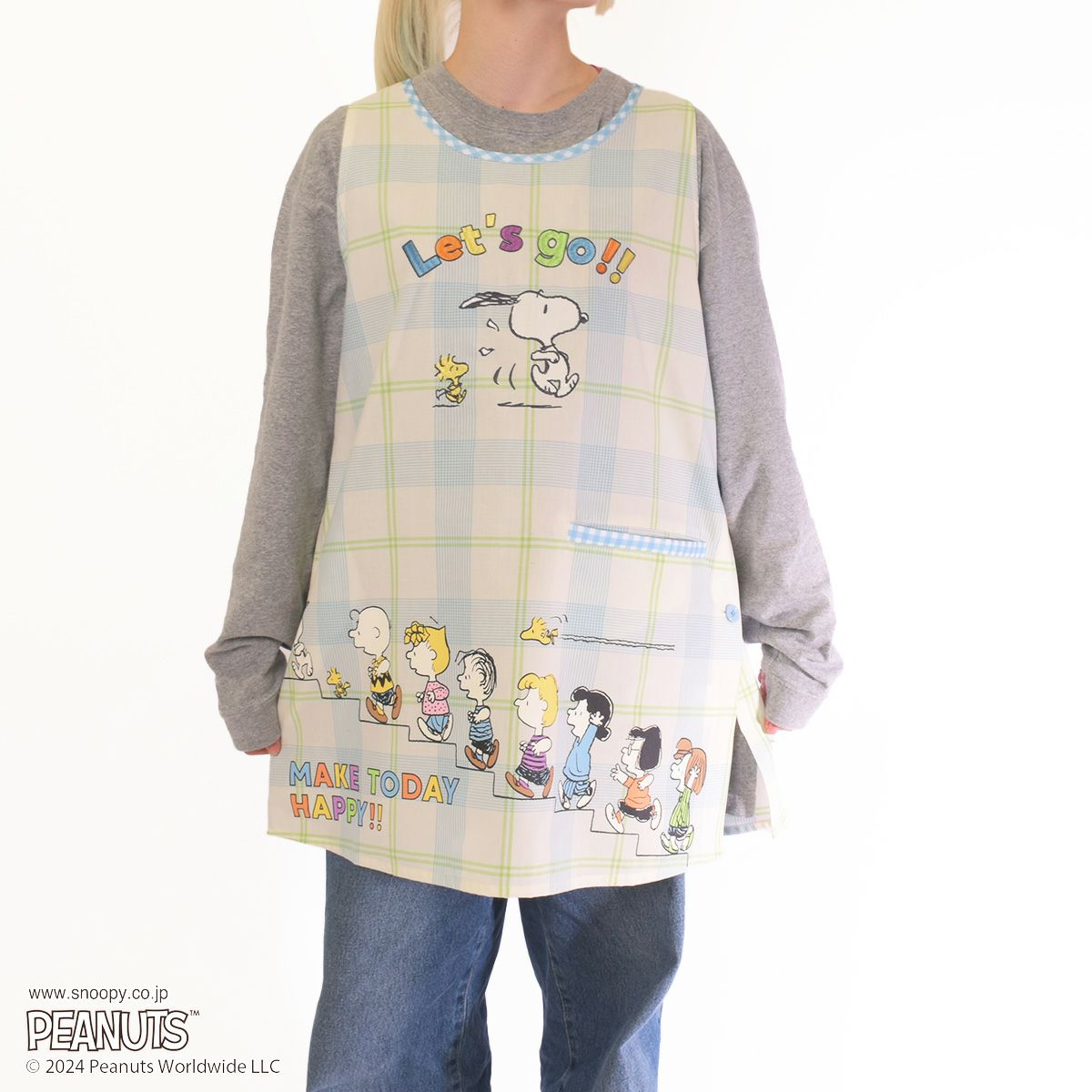 PEANUTS】スヌーピー/Let's GO/エプロン(L.W.C. SELECT) | PONEYCOMB