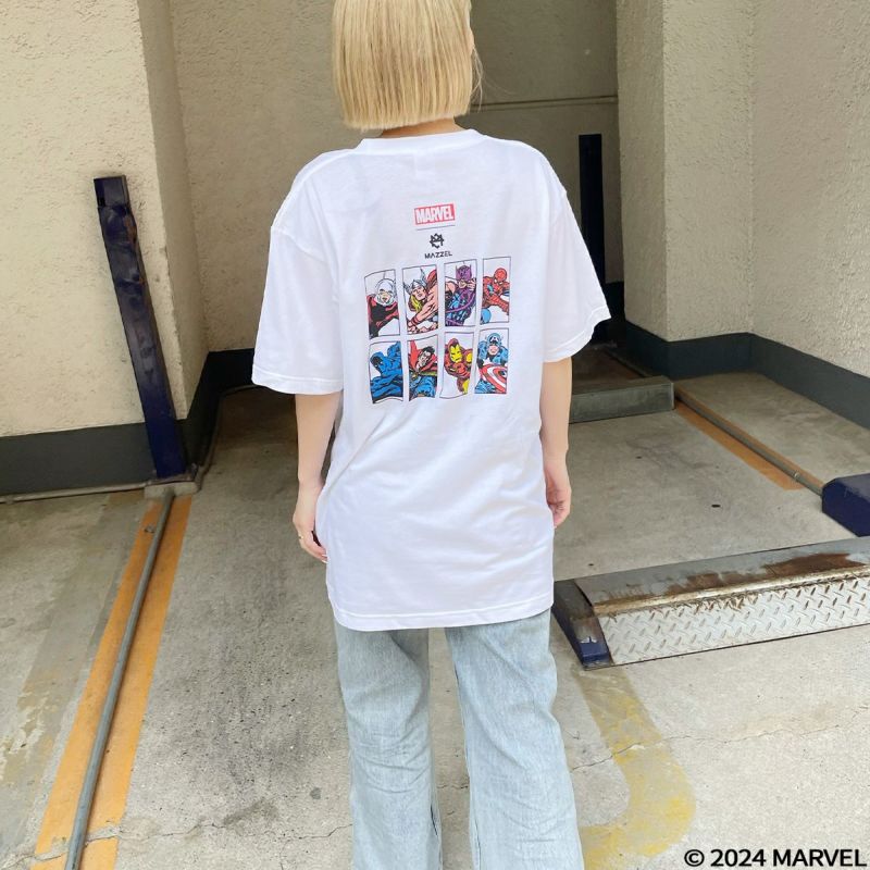 MARVEL MAZZEL Tシャツ 黒 - メルカリ