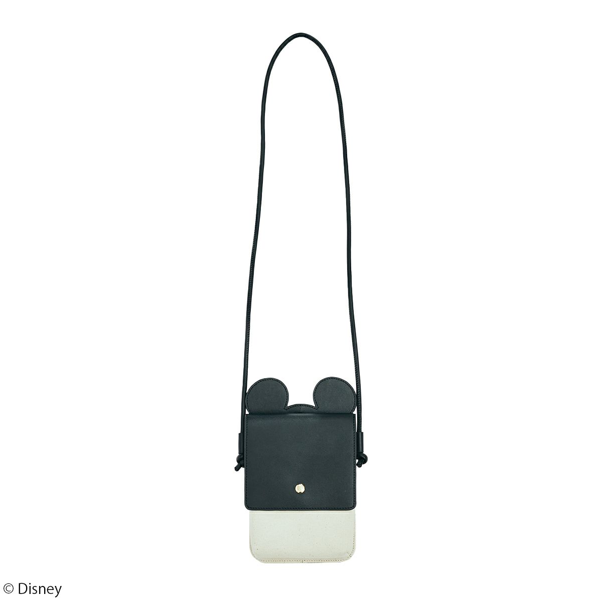 Disney】ミッキーマウス/フォトケース付きショルダーバッグ(PONEYCOMB 