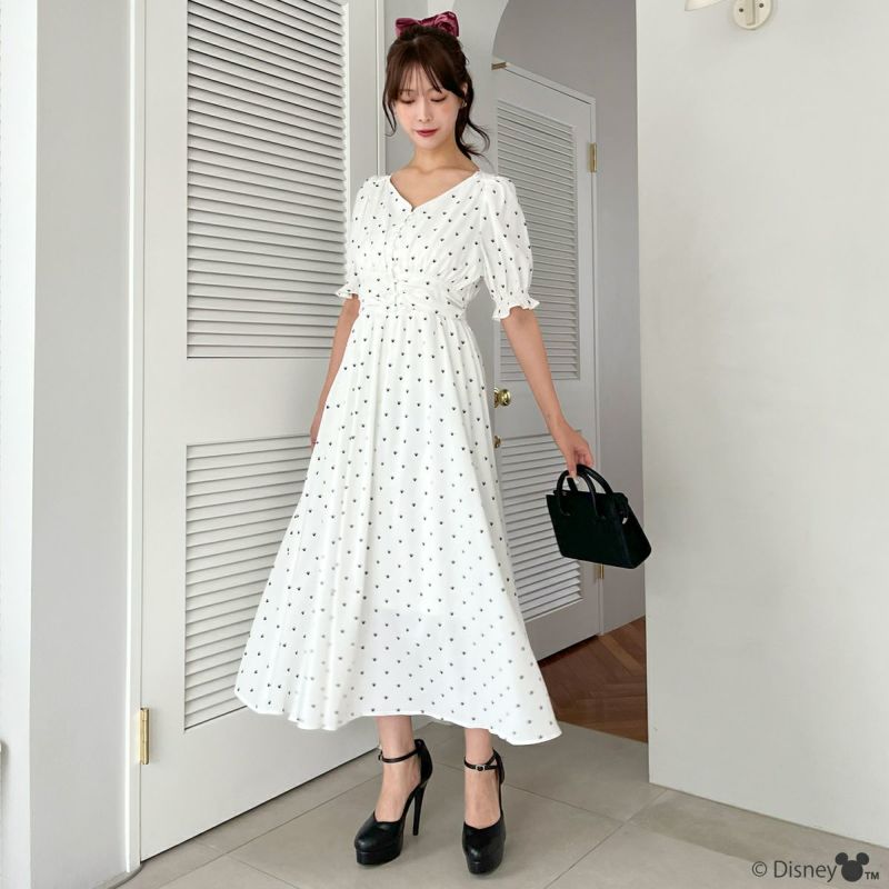 Disney】Minnie Mouse/総柄フレアワンピース(MIIA) | PONEYCOMB TOKYO