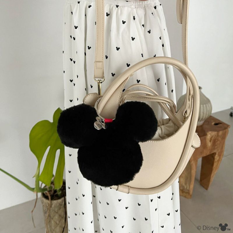 Disney】ファーモチーフバッグチャーム(MIIA) | PONEYCOMB TOKYO
