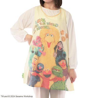 【SESAME STREET】キャラクター集合/エプロン(L.W.C. SELECT)