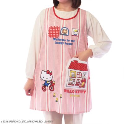 【Sanrio characters】ハローキティ/HOME/しかけエプロン(L.W.C. SELECT)