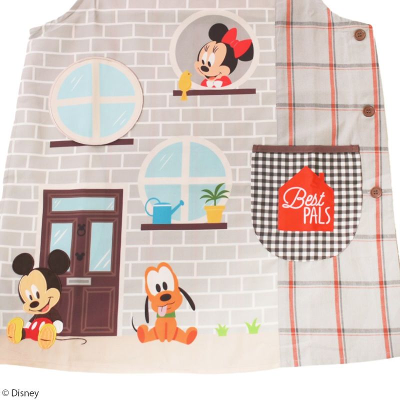 Disney】ミッキー＆フレンズ/HOME/しかけエプロン(L.W.C. SELECT