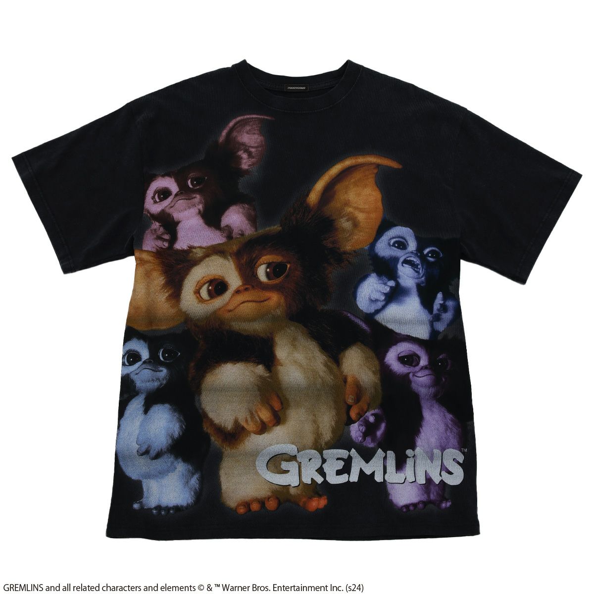E.T. The Extra-Terrestrial】E.T./ヴィンテージ加工Tシャツ(PONEYCOMB 