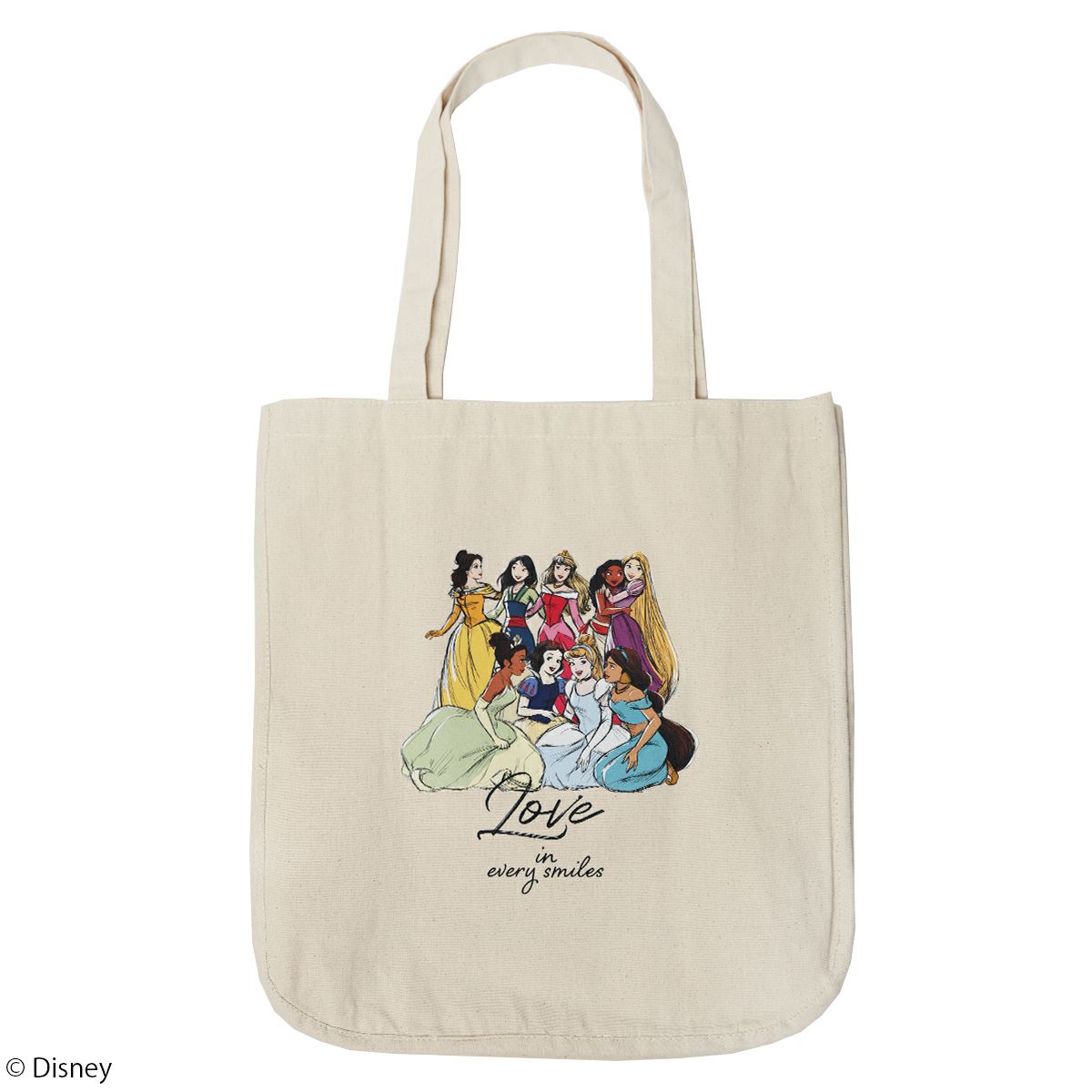 Disney】ディズニープリンセス/トートバッグ(PONEYCOMB TOKYO 
