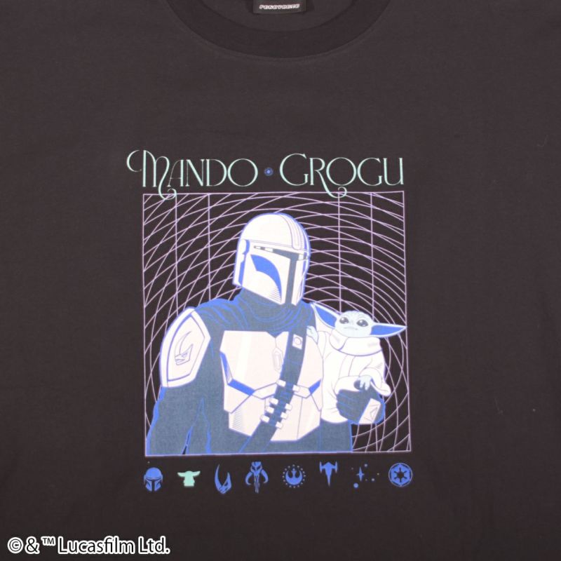 STAR WARS】マンダロリアン&グローグー/Tシャツ(PONEYCOMB TOKYO