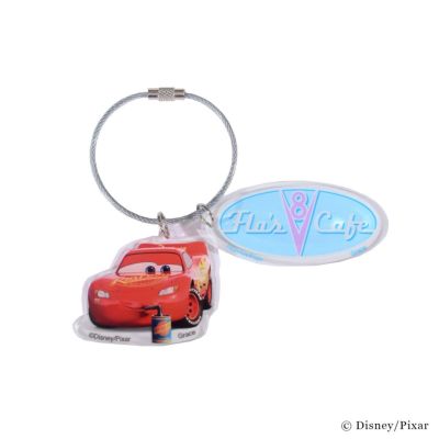 Pixar】Flo'sV8 Cafe/アクリルチャーム(PONEYCOMB TOKYO