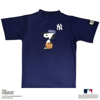 MLB Los Angeles Dodgers×peanuts コラボTシャツ Los Angeles Dodgers baseball Peanuts Snoopy walking MLB