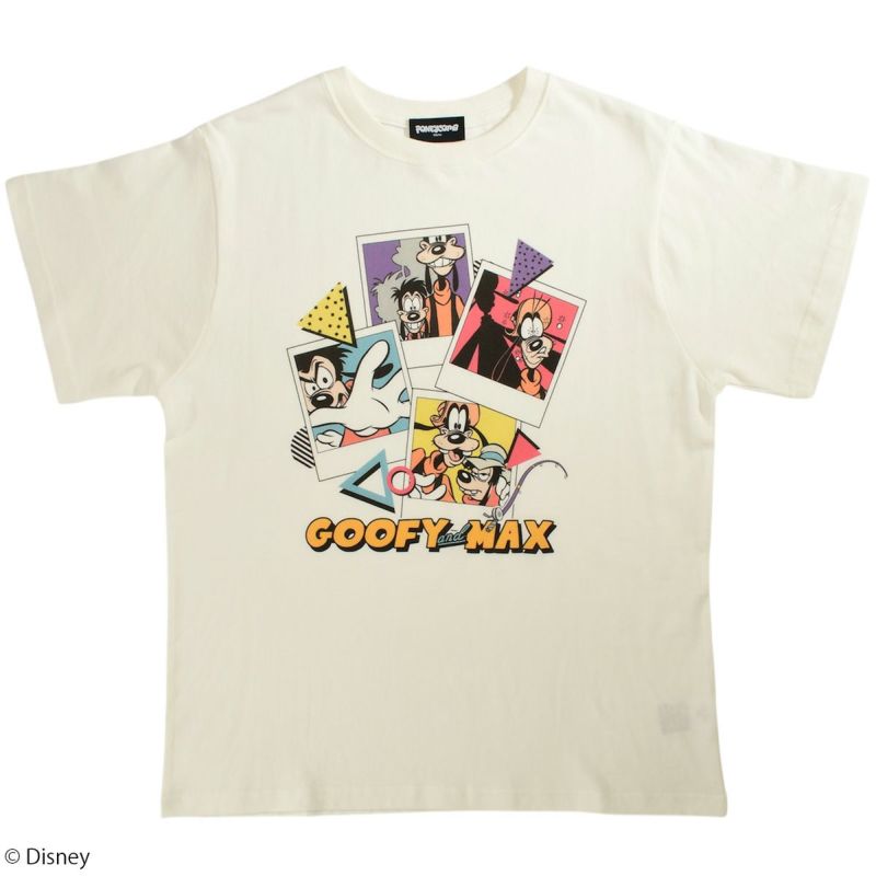 Disney】グーフィー＆マックス/Tシャツ(PONEYCOMB TOKYO