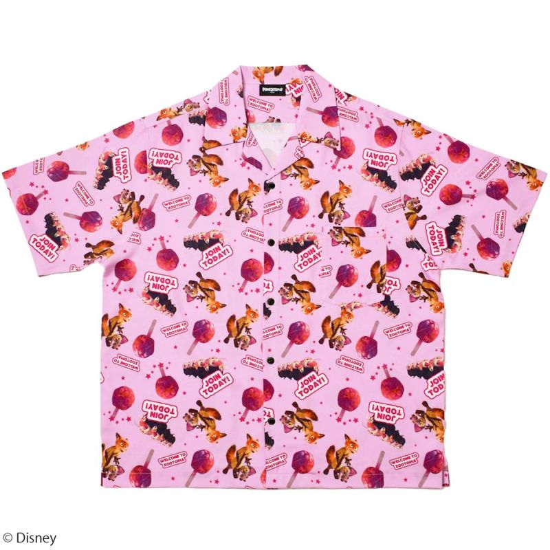Disney】ズートピア/総柄シャツ(PONEYCOMB TOKYO) | PONEYCOMB