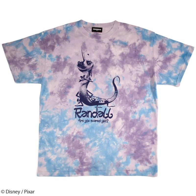 JUMPONE タイダイデザイン Tシャツ Pixar】ランドール・ホッグス/タイダイ/Tシャツ(PONEYCOMB TOKYO