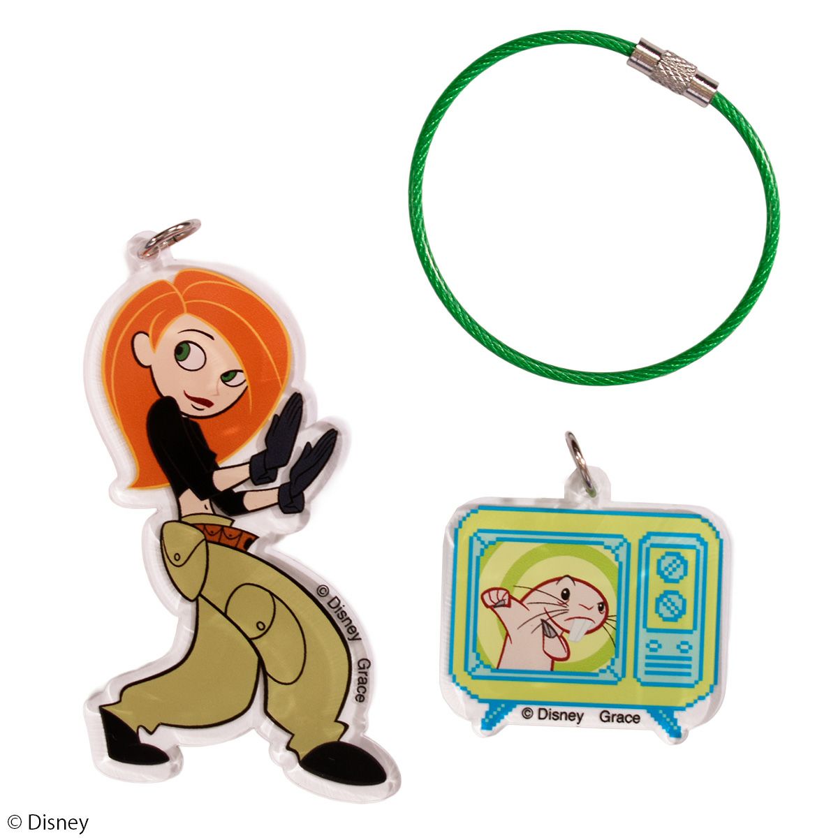 Disney】キム・ポッシブル/2連アクリルチャーム(PONEYCOMB TOKYO