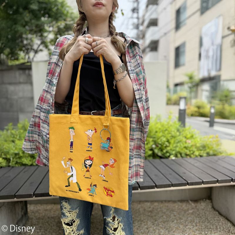 Disney】フィニアスとファーブ/トートバッグ＜受注＞(PONEYCOMB