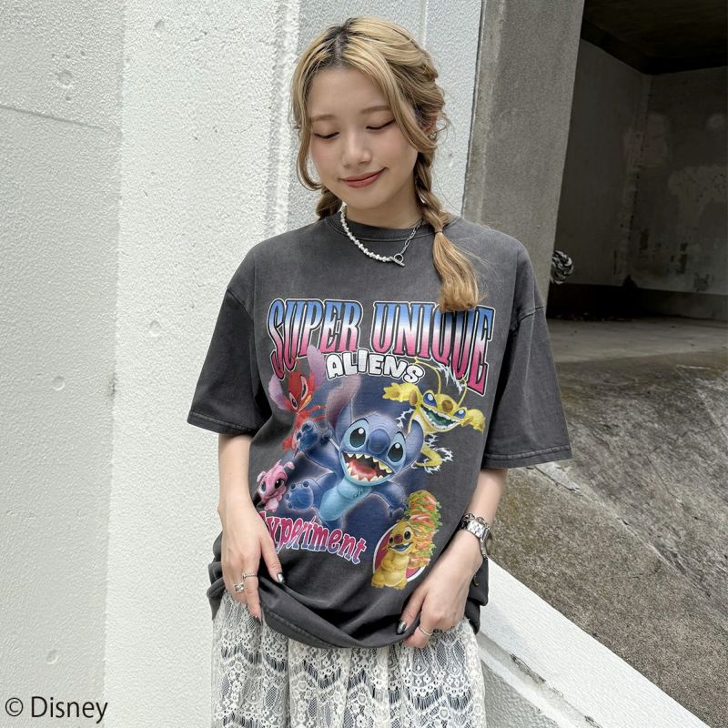 スティッチ エイリアン グラフィックTシャツ スティッチ エイリアン グラフィックTシャツ