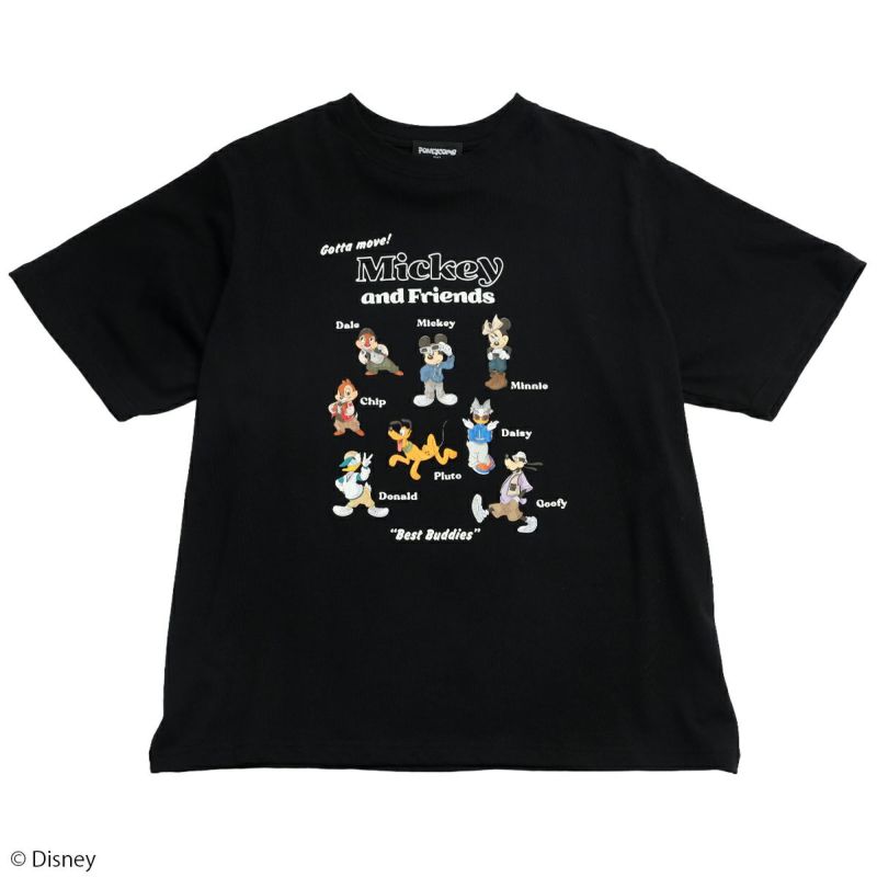 Disney】ミッキー＆フレンズ/Tシャツ(PONEYCOMB TOKYO