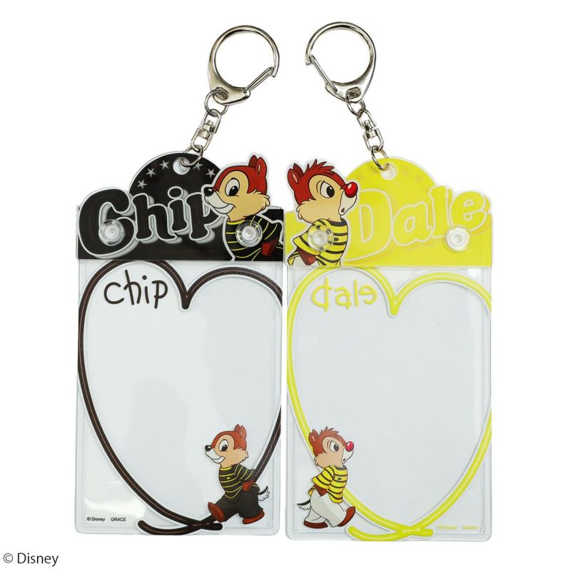   スティックオンカードホルダーとキーホルダーセット Disney】チップ/カードホルダーチャーム＜受注＞(PONEYCOMB