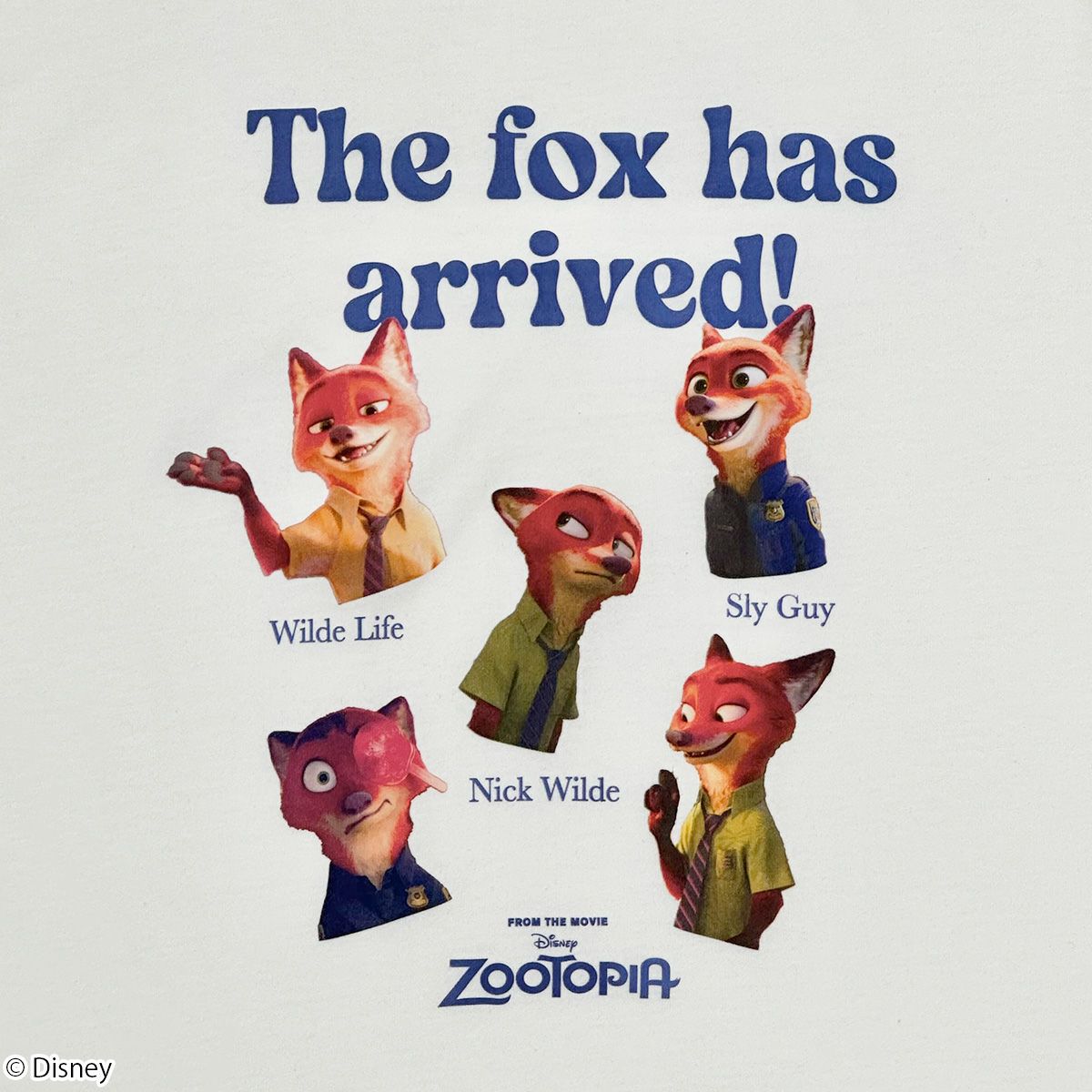 Disney】ズートピア/ニック/Tシャツ(PONEYCOMB TOKYO) | PONEYCOMB