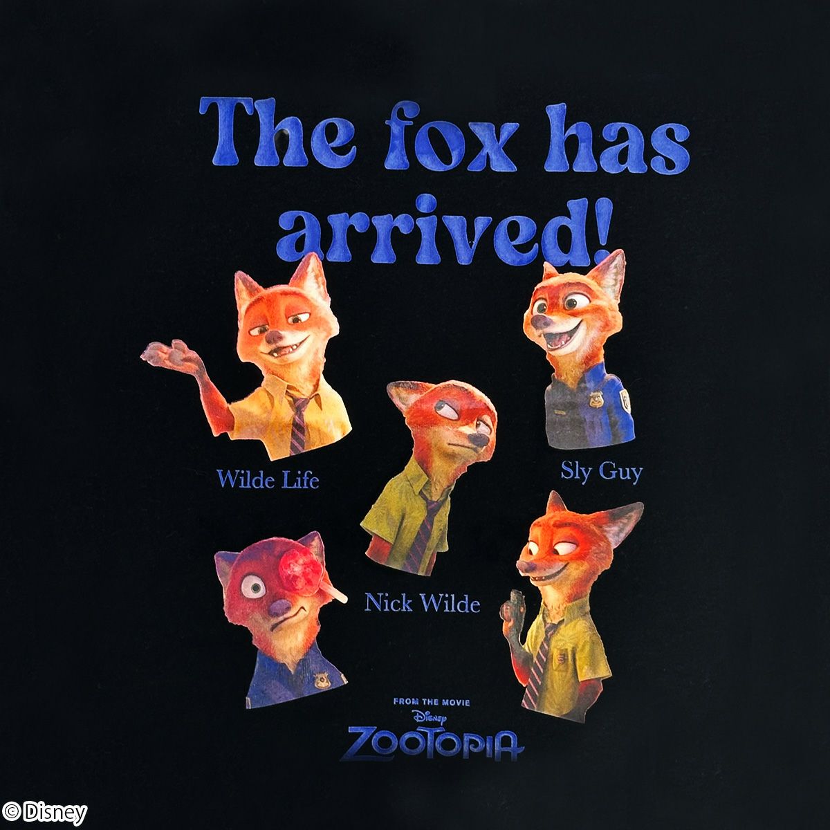 パニカムトーキョー ズートピア ニック Disney】ズートピア/ニック/Tシャツ(PONEYCOMB TOKYO) | PONEYCOMB