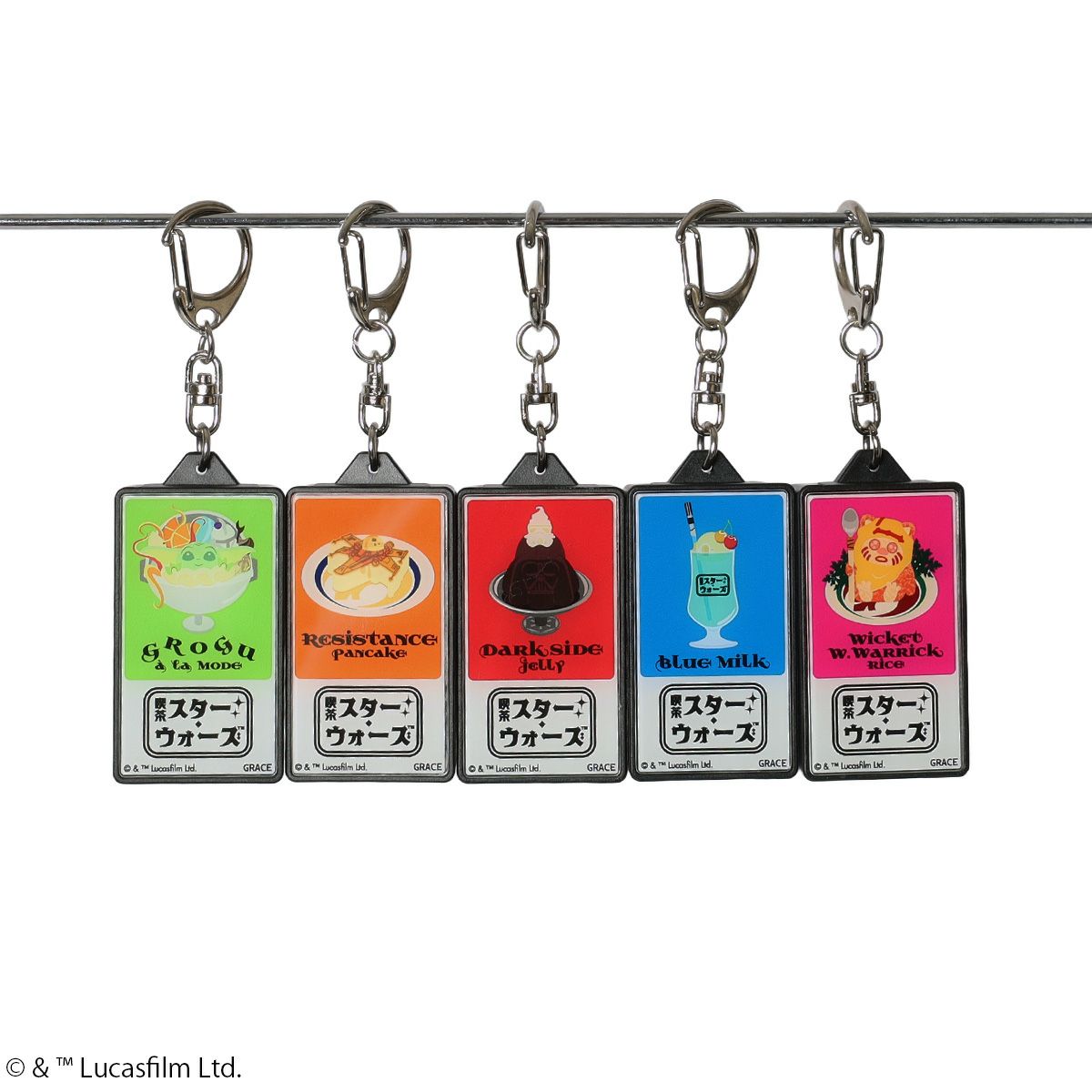 STAR WARS】喫茶デザイン/LEDライト/ブラインドキーホルダー(PONEYCOMB