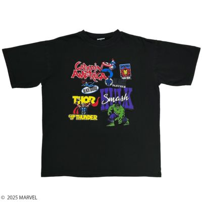 MARVEL】MAZZELコラボ ボックスキャラTシャツ(4GEEKs by SPIRALGIRL