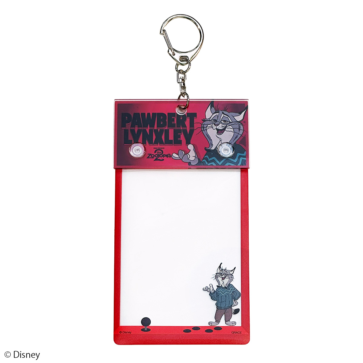 Disney】ズートピア2/パウバート/カードホルダーチャーム(PONEYCOMB