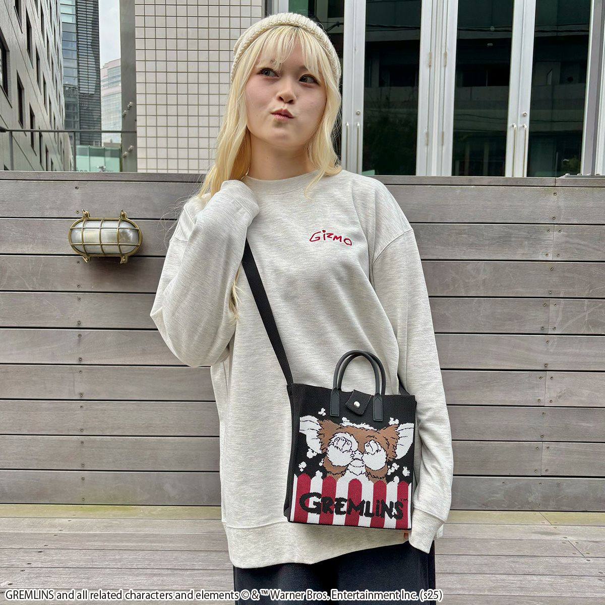 GREMLINS】グレムリン/ギズモ/ニットバッグ(PONEYCOMB TOKYO