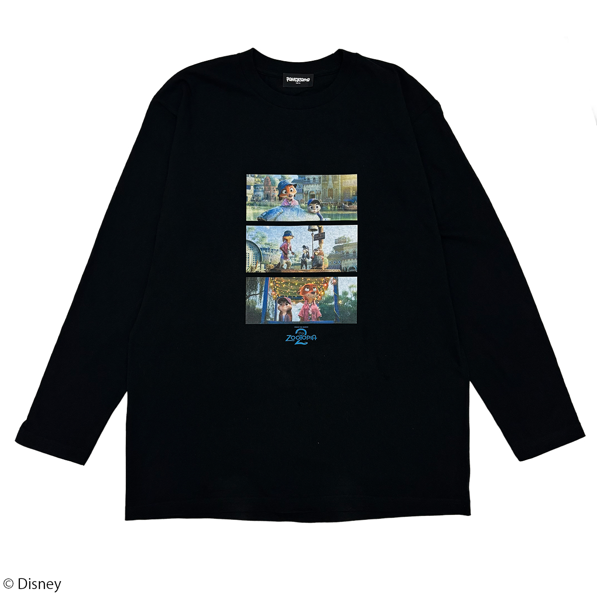 Disney】ズートピア2/シーンA/ロングスリーブTシャツ(PONEYCOMB TOKYO