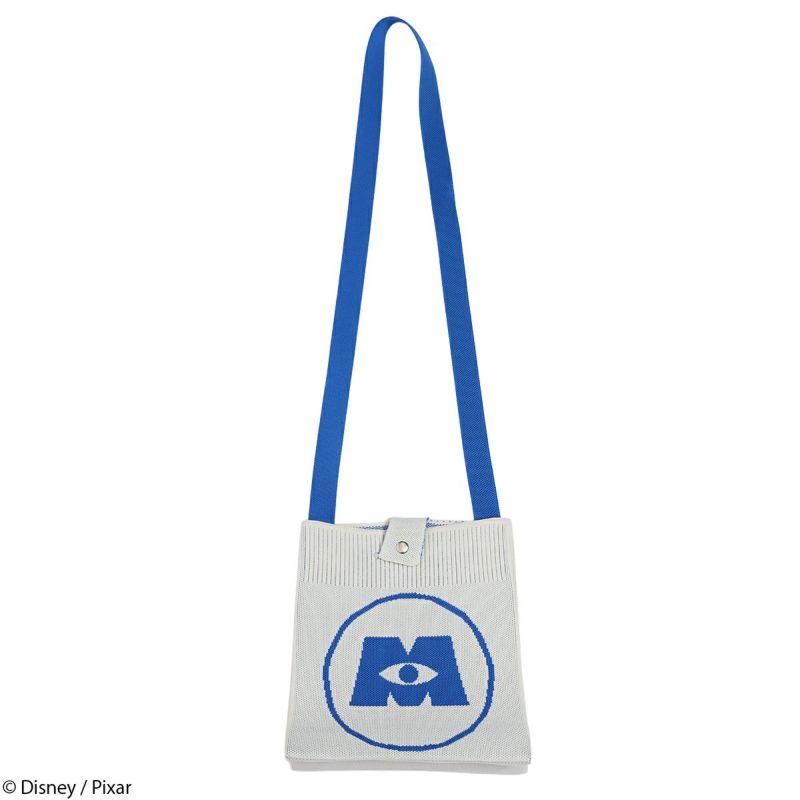 Pixar】モンスターズ・インク/ロゴ/ニットバッグ(PONEYCOMB TOKYO